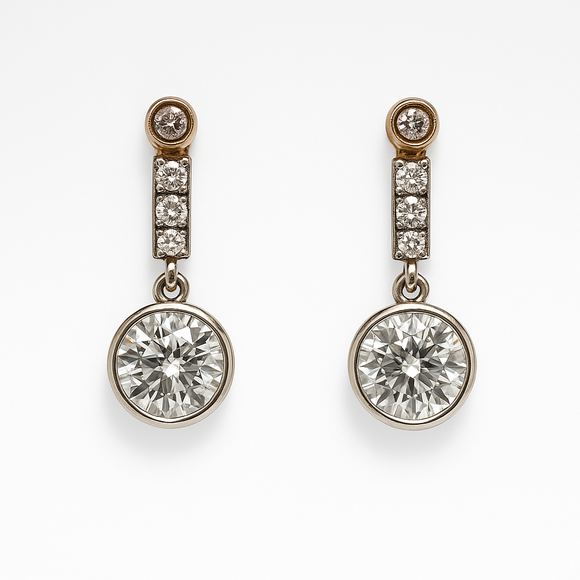 Pendientes Art Decó