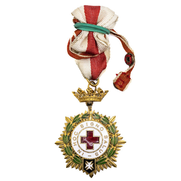 Medalla de Primera Clase de la Orden de la Cruz Roja 01