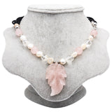 Collar Hoja cuarzo 2