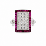 Sortija Art Deco