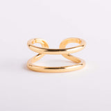 Anillo doble aro . Magado