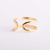 Anillo doble aro . Magado